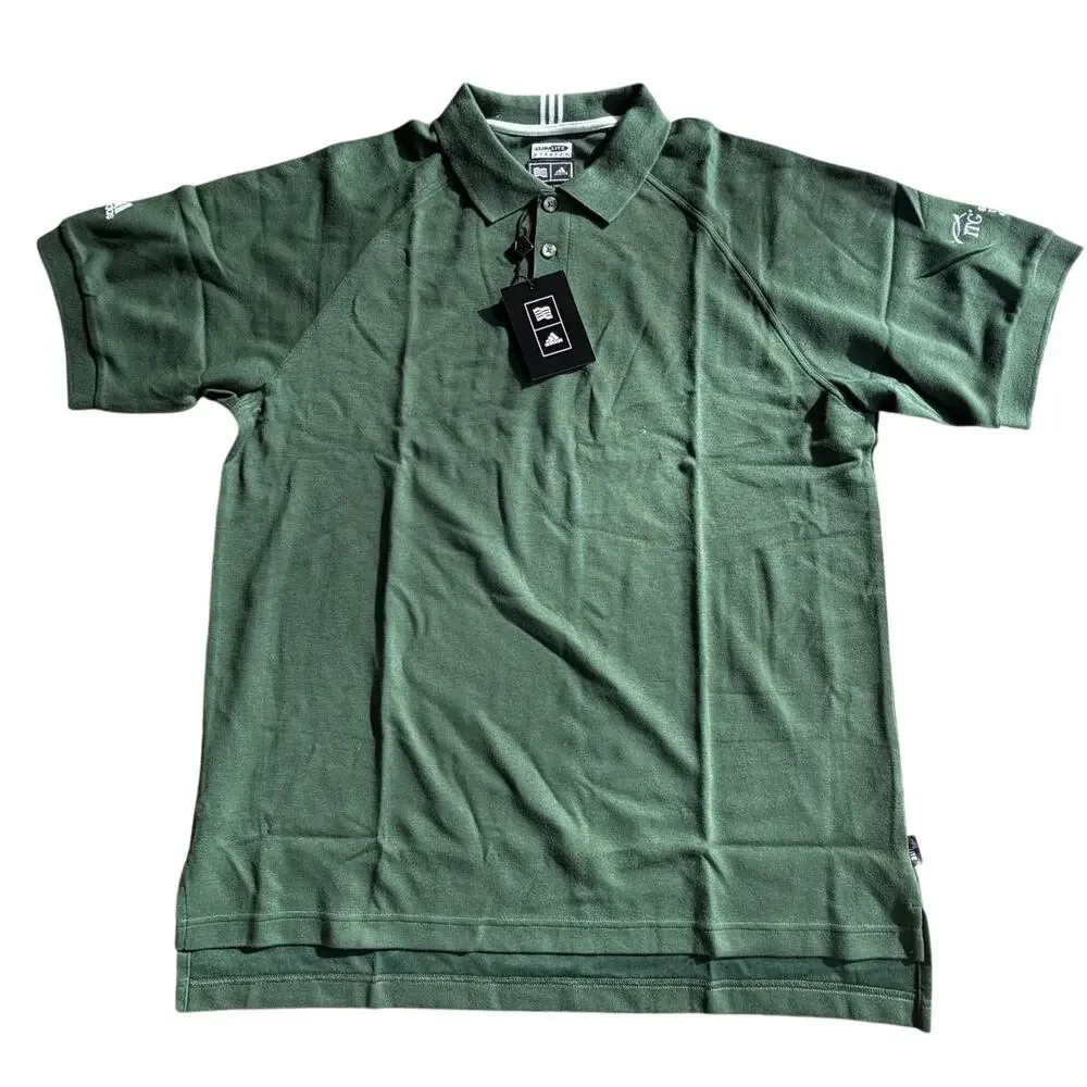 Adidas Men's Olive Green Polo NWT Sz M‎
